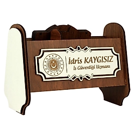 Kişiye Özel Takvimli İsimlik